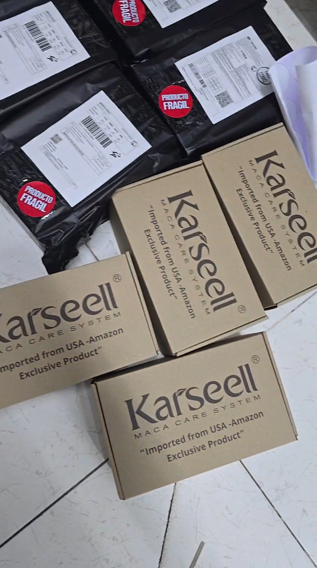 KARSEELL 4x1 SET PROFESIONAL CAPILAR-Despídete del cabello seco y maltratado